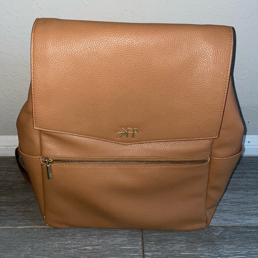 Freshly Picked Tan Baby Bag Leather